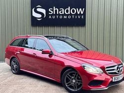 Red Used 2015 Mercedes E250 AMG Line Premium Estate | £12,495 (Good price)