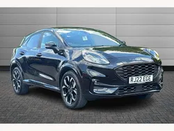 Black Used 2022 Ford Puma ST-Line X SUV | £18,695 (Fair price)