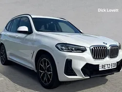 White Used 2022 BMW X3 M Sport SUV | £36,990 (Fair price)