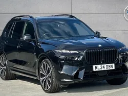 Black Used 2024 BMW X7 M Sport SUV | £72,985 (Super price)