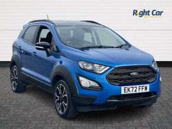 Blue Used 2022 Ford Ecosport Active SUV | £12,299 (Fair price)