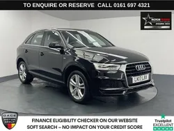 Black Used 2017 Audi Q3 S-Line SUV | £12,970 (Fair price)