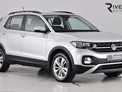 Reflex silver Used 2021 VW T-Cross SE SUV | £17,350 (Fair price)