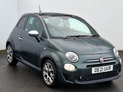 Green Used 2021 Fiat 500 Rock Hatchback | £10,498