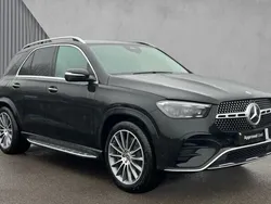 Obsidian black metallic Used 2025 Mercedes GLE450 AMG AMG Line Premium SUV | £67,980 (Good price)