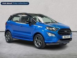 Blue Used 2022 Ford Ecosport ST-Line SUV | £11,449 (Fair price)