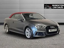 Grey Used 2017 Audi A3 Cabriolet S-Line Cabriolet | £15,600 (Fair price)