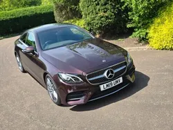 Red Used 2019 Mercedes E220 AMG Line Premium Coupe | £14,899