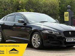 Black Used 2014 Jaguar XF R-Sport Sedan | £6,490 (Fair price)
