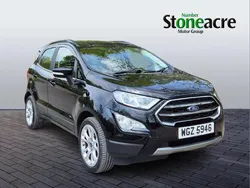 Black Used 2022 Ford Ecosport Titanium SUV | £13,495 (Fair price)