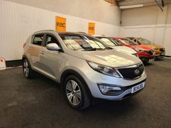 Silver Used 2014 Kia Sportage 2 SUV | £5,150 (Expensive)