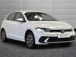 Pure white New 2025 VW Polo Life Hatchback | £19,795 (Super price)