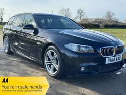 Black Used 2014 BMW 520 M Sport Estate | £5,750 (Good price)