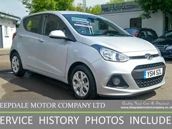 Silver Used 2014 Hyundai i10 SE Hatchback | £7,990 (Fair price)