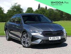 Graphite grey metallic Used 2025 Skoda Octavia vRS Hatchback | £31,895 (Expensive)