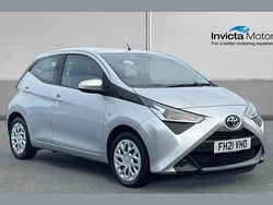 Silver Used 2021 Toyota Aygo X-play Hatchback | £8,249 (Good price)