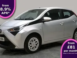 Silver Used 2019 Toyota Aygo X-play Hatchback | £7,711 (Fair price)