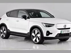 White Used 2022 Volvo C40 Pro SUV | £28,850 (Fair price)
