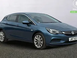 Blue Used 2017 Vauxhall Astra Hatchback | £9,599 (Fair price)