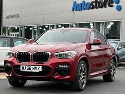 Red Used 2019 BMW X4 M Sport SUV | £29,718 (Fair price)