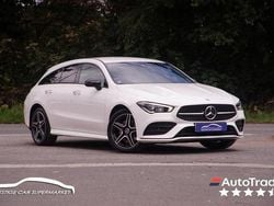 White Used 2023 Mercedes CLA250e Shooting Brake AMG line Estate | £18,299 (Fair price)