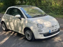 White Used 2012 Fiat 500 Lounge Hatchback | £3,650 (Fair price)