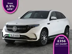 White Used 2021 Mercedes EQC400 AMG line SUV | £24,567 (Super price)