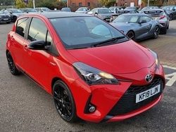 Red Used 2019 Toyota Yaris Sport Hatchback | £12,195 (Fair price)