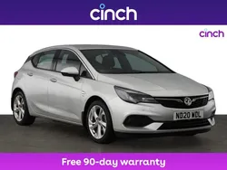 Silver Used 2020 Vauxhall Astra SRi Hatchback | £10,209 (Fair price)