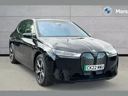 Black sapphire Used 2022 BMW iX M Sport SUV | £31,200 (Fair price)