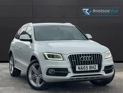 White Used 2015 Audi Q5 S-line plus SUV | £17,980 (A bit pricey)