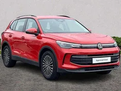 Red Used 2025 VW Tiguan Life SUV | £30,490 (Good price)