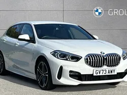 White Used 2023 BMW 118 M Sport Hatchback | £23,990 (Fair price)