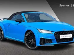 Blue Used 2023 Audi TT Roadster Black Edition Cabriolet | £34,500 (Expensive)
