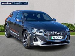 Grey Used 2021 Audi e-tron Advanced SUV | £31,637 (Fair price)