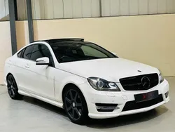 White Used 2015 Mercedes C220 Sport Edition Coupe | £8,200 (Super price)