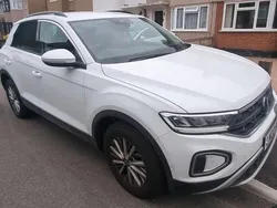 White Used 2022 VW T-Roc Life SUV | £17,599 (Fair price)