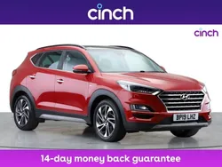 Red Used 2019 Hyundai Tucson Premium SE SUV | £16,099 (A bit pricey)