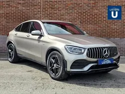Metallic high tech silver Used 2020 Mercedes GLC43 AMG AMG Coupe | £31,490 (Super price)