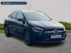 Blue Used 2022 Mercedes GLA180 AMG Line Premium Plus SUV | £29,699 (A bit pricey)