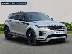 Silver Used 2025 Land Rover Range Rover evoque Estate | £44,276
