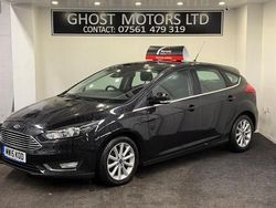 Black Used 2015 Ford Focus Titanium Hatchback | £3,995 (Fair price)