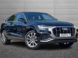 Black Used 2023 Audi Q8 S-Line SUV | £45,850 (Good price)