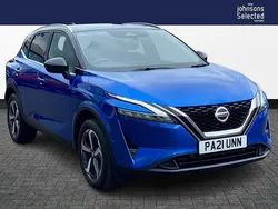 Blue Used 2021 Nissan Qashqai SUV | £17,250 (Fair price)