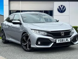 Silver Used 2018 Honda Civic SR Hatchback | £9,490 (Fair price)