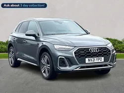Grey Used 2021 Audi Q5 S-Line SUV | £29,348 (Fair price)