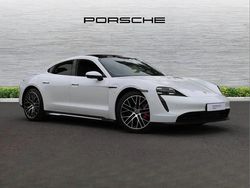 White Used 2020 Porsche Taycan Sedan | £45,995 (Fair price)