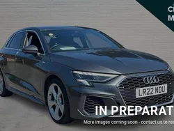 Grey Used 2022 Audi A3 S-Line Hatchback | £20,003 (Fair price)