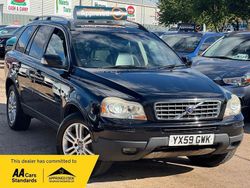 Black Used 2009 Volvo XC90 SE Lux SUV | £4,275 (Fair price)