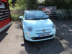 Green Used 2018 Fiat 500 Lounge Hatchback | £6,795 (Fair price)